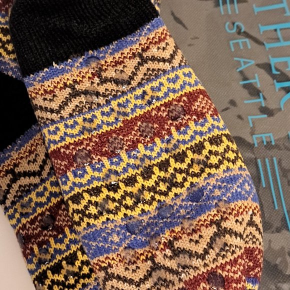Luther Pike Seattle Multi Color Slipper Socks - Picture 3 of 4